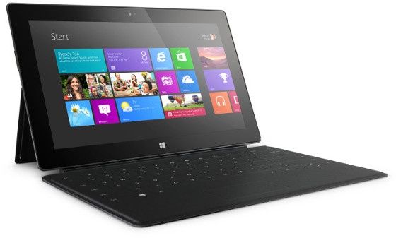 Microsoft Surface RT Windows RT system widok