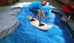 Trójwymiarowe graffiti na ulicach 4 miast promuje Radio ZET