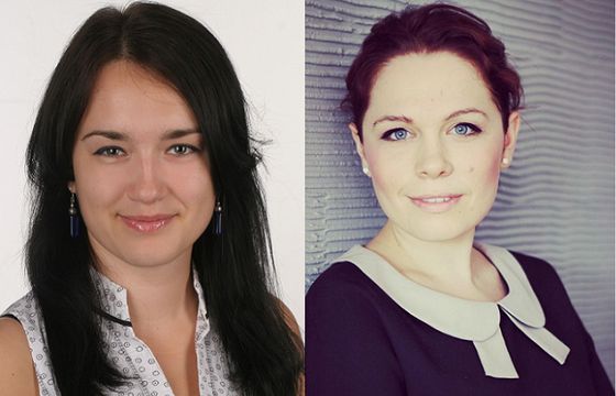 Agata Grzelczyk i Marta Młynarczykowska w Solski Burson-Marsteller