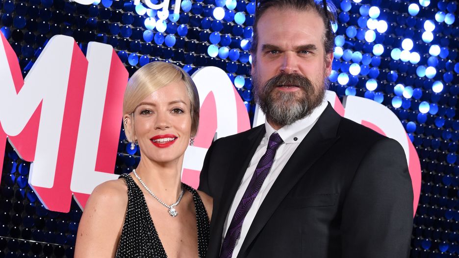 Lily Allen i David Harbour