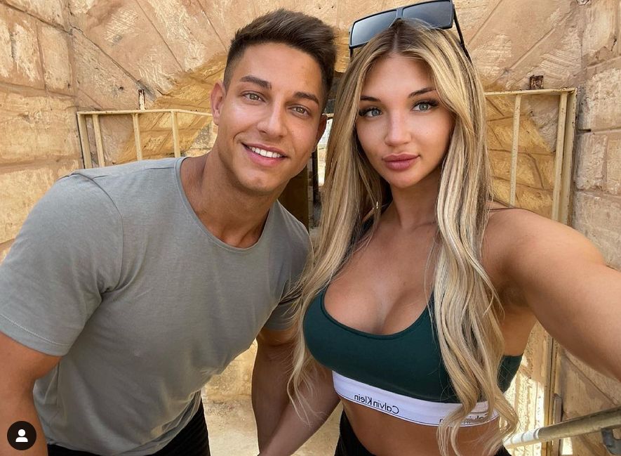 Mateusz Zacharczuk i Caroline Juchniewicz na wspólnych wakacjach