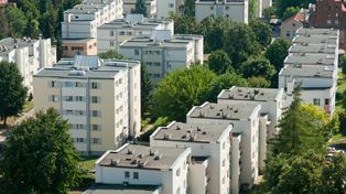 Zadymienie i ewakuacja w starostwie w Malborku