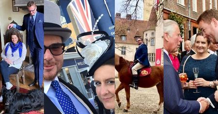 Tak wygląda arystokratyczne życie Lubomirskich: przesiadywanie w pałacach, spotkania z royalsami i przejażdżki konne (ZDJĘCIA)