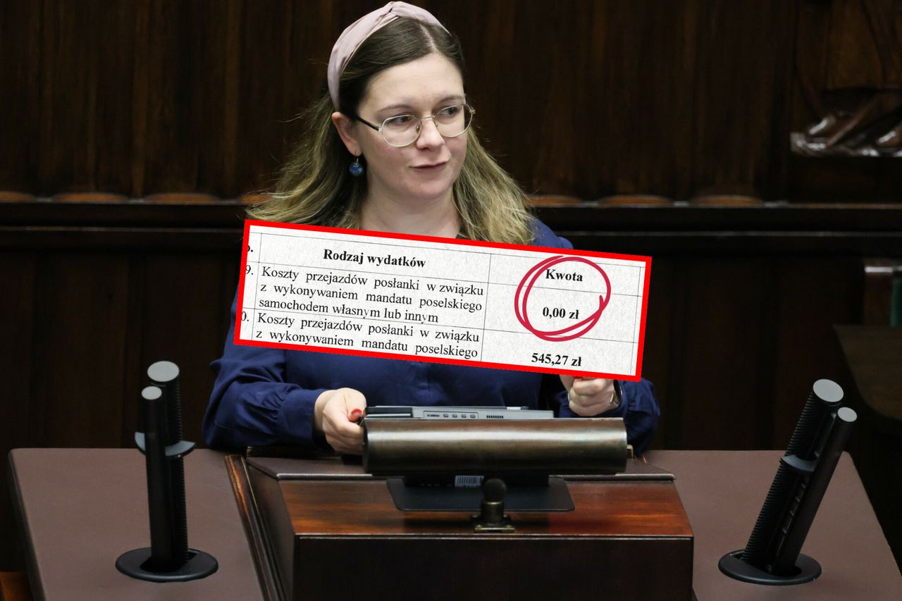 Poseł KO drwił z niej w Sejmie. Teraz pokazała kwotę: 0 zł