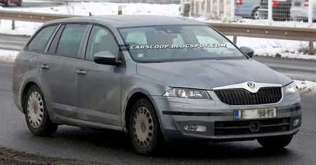 Nowa Škoda Octavia Combi wyszpiegowana [aktualizacja]