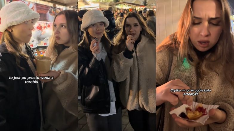 Odwiedziły jarmark w Krakowie. Jakość jedzenia była wątpliwa