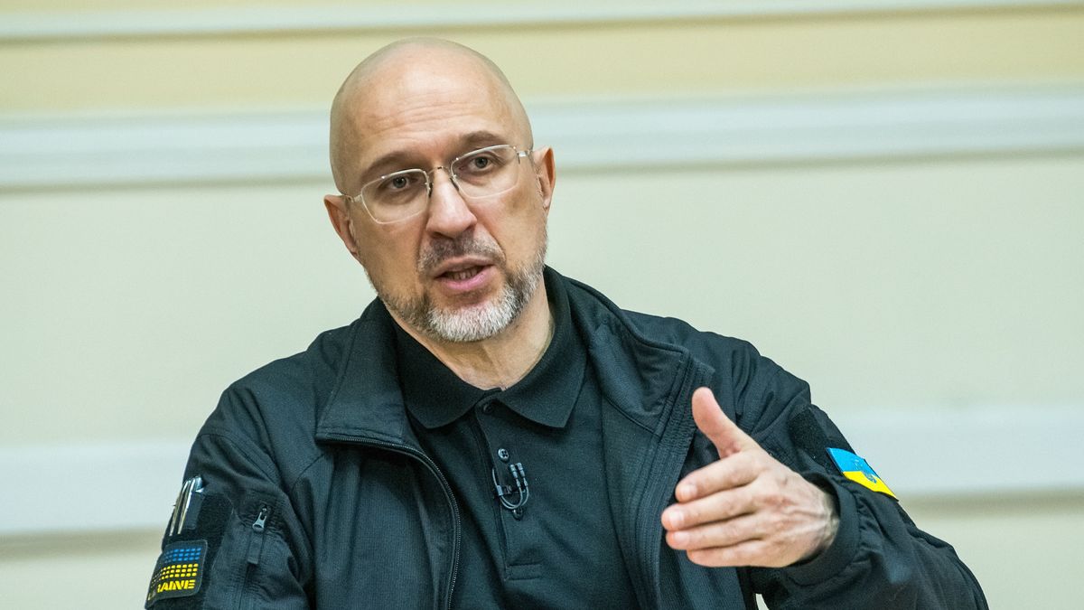 Premier Ukrainy Denys Szmyhal
