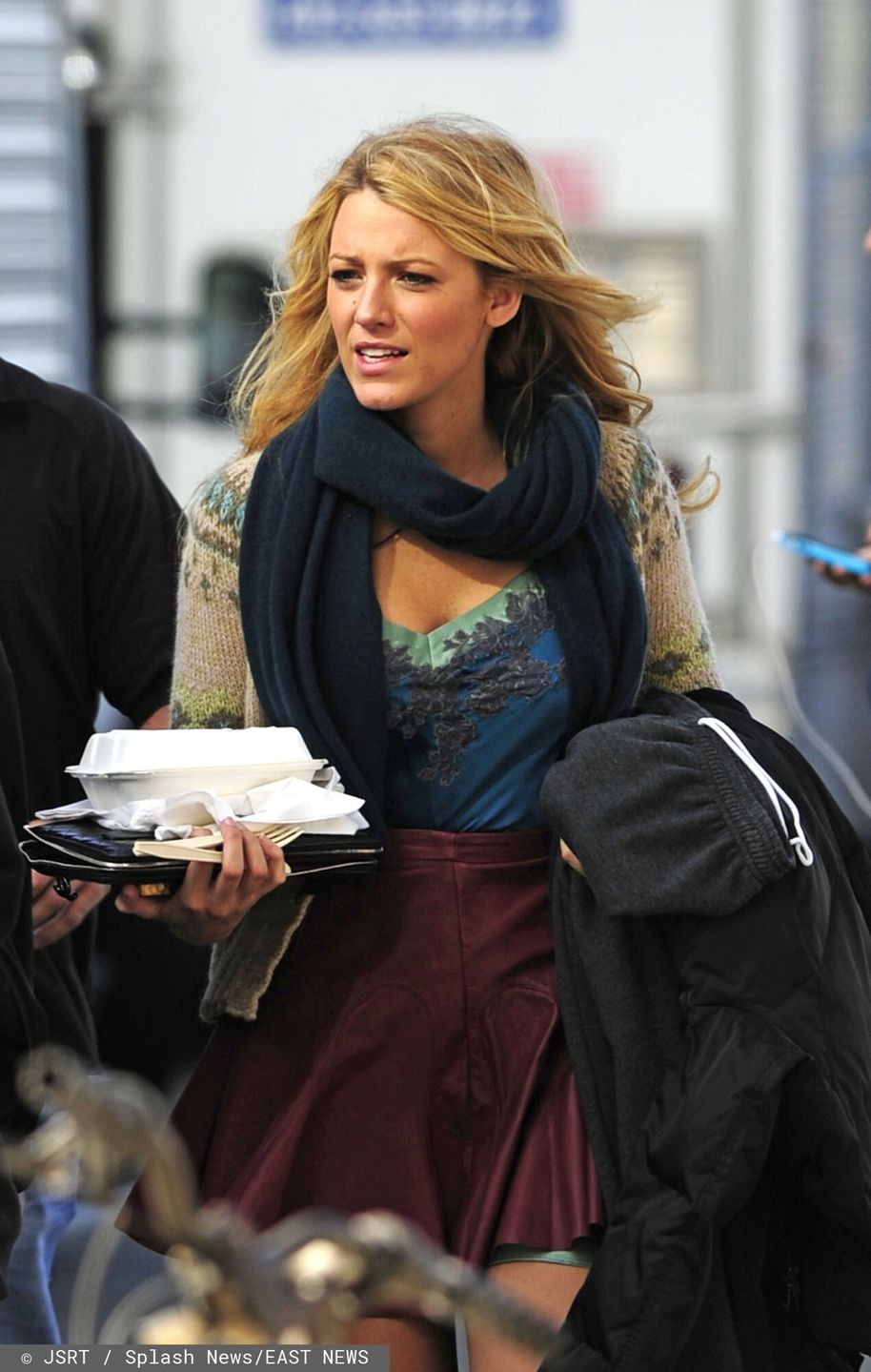 Blake Lively na planie "Plotkary"