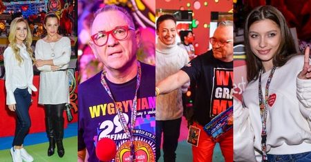29. finał WOŚP. Celebryci wspierają akcję Jurka Owsiaka w studiu w Warszawie: Izabela Janachowska, Viki Gabor, Anna Dereszowska (ZDJĘCIA)