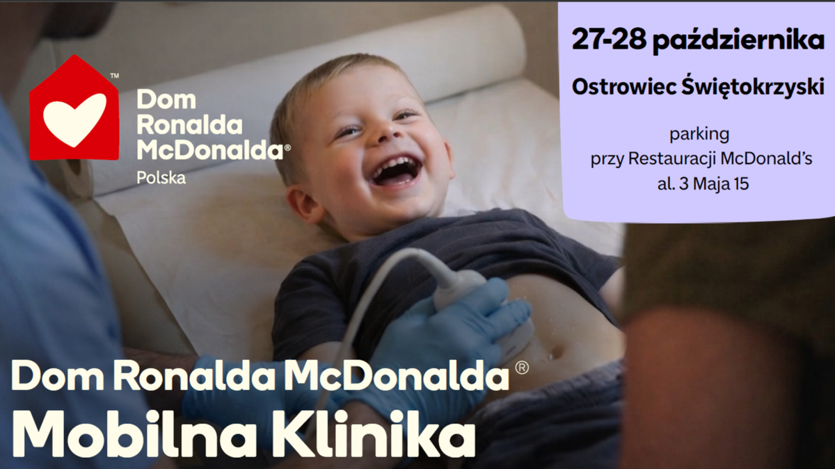 Mobilna Klinika Fundacji Dom Ronalda McDonalda