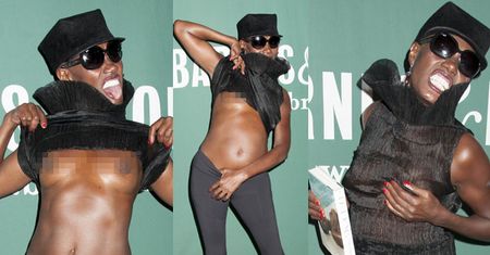 67-letnia Grace Jones TOPLESS! (ZDJĘCIA)