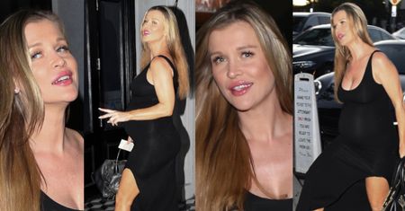 Joanna Krupa promienieje w ciąży. Brzuszek podkreśliła BARDZO obcisłą sukienką (ZDJĘCIA)