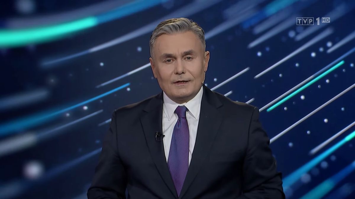 Marek Czyż w programie "19:30" TVP