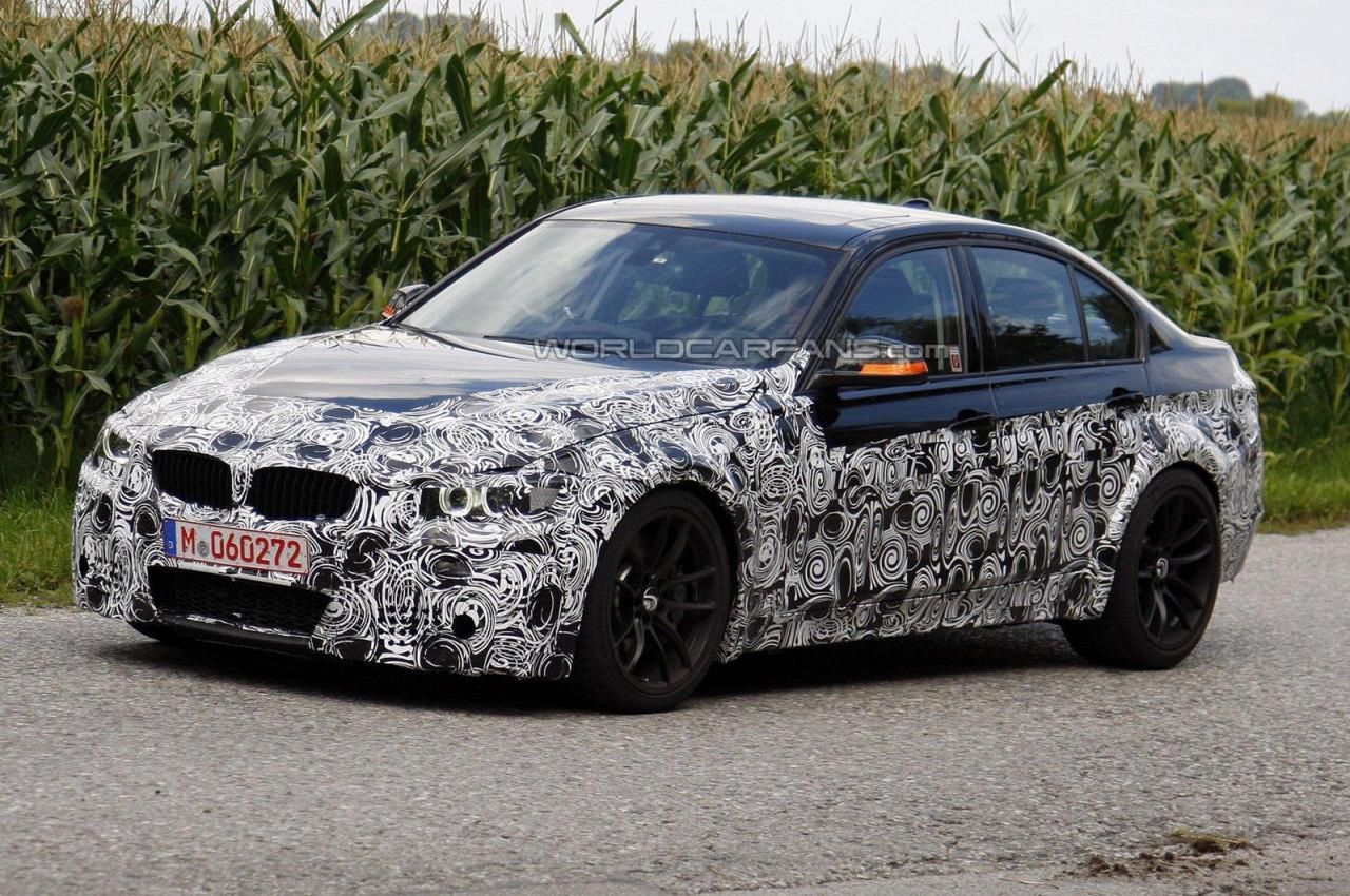 BMW M3 (F30) - wersja sedan wyszpiegowana