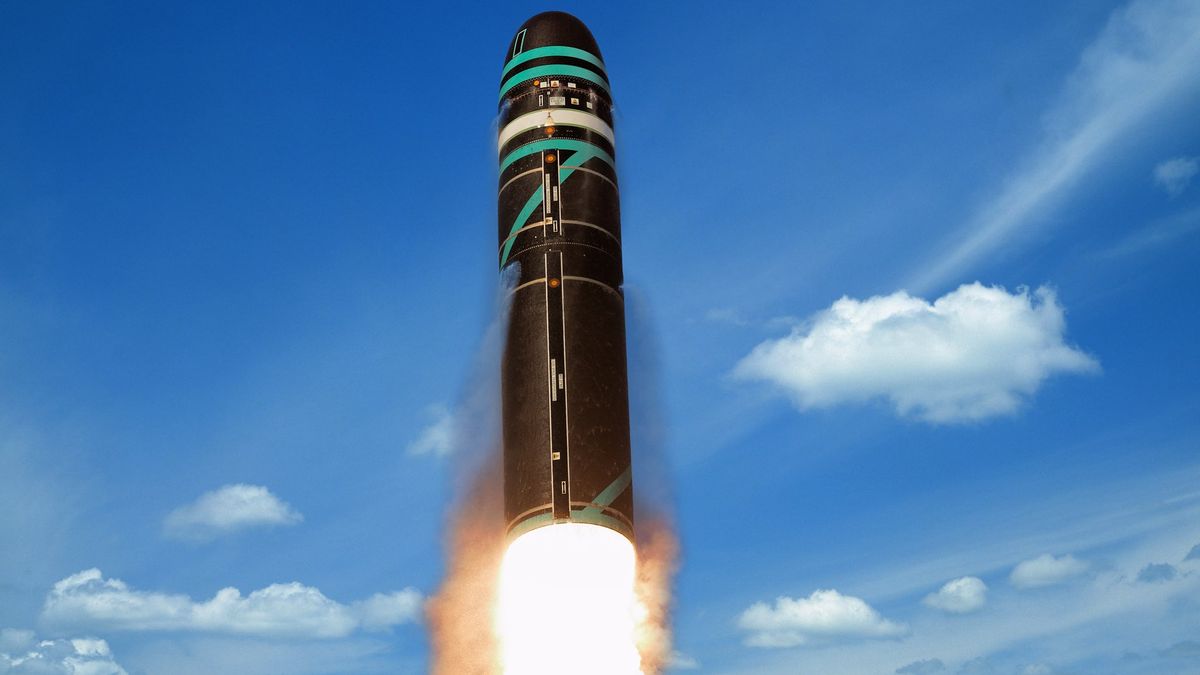 Pocisk balistyczny z rodziny M51.