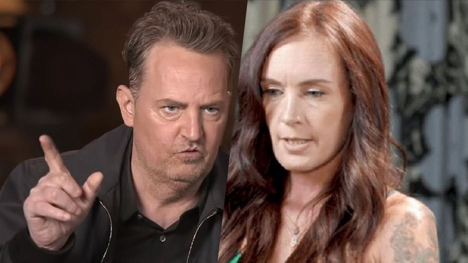 Matthew Perry i Kayti Edwards