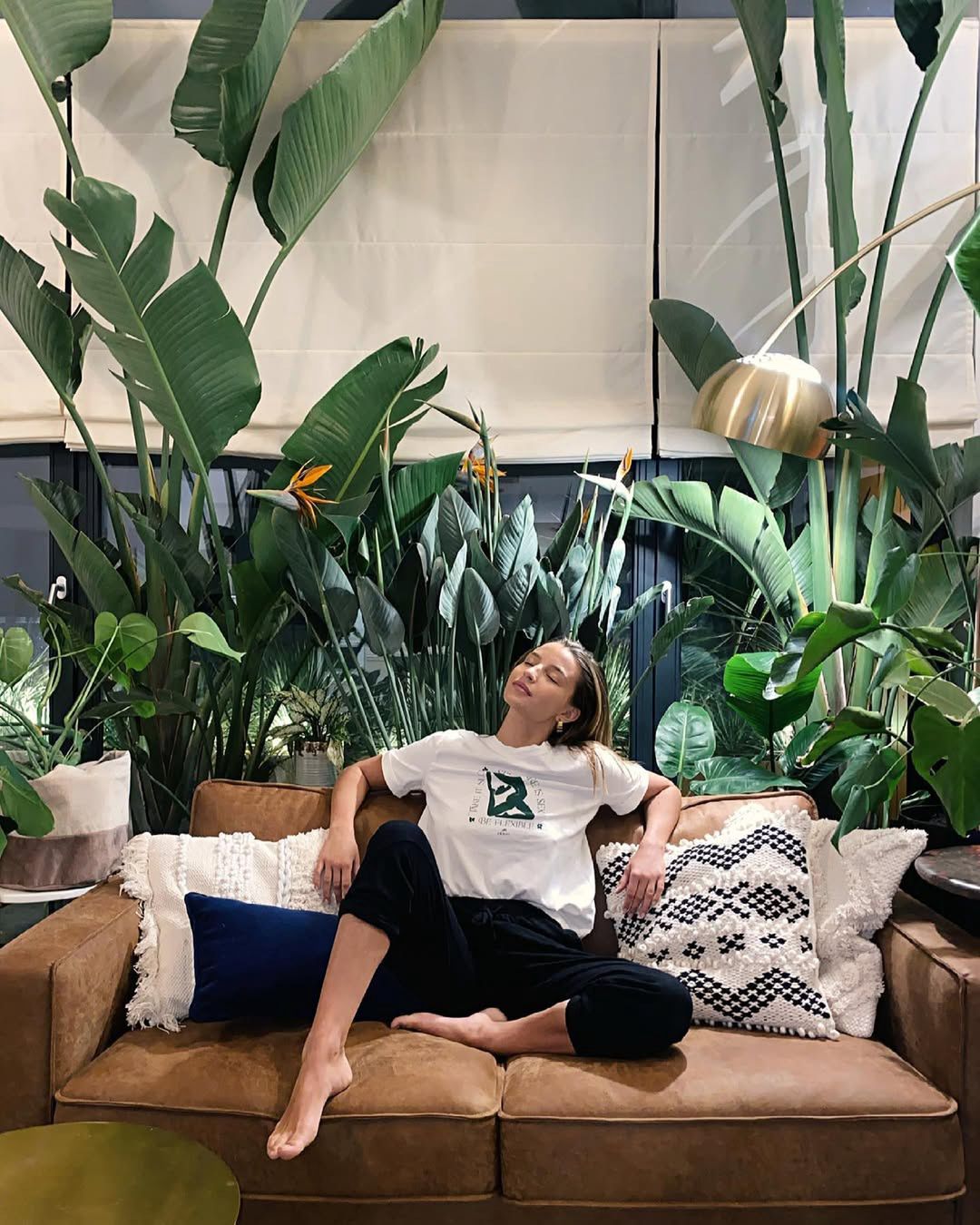 Rośliny w mieszkaniu Julii Wieniawy