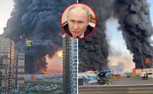 Atak na rodzinne miasto Putina. Pożary pod Petersburgiem