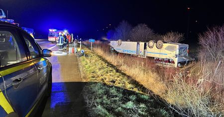 Wypadek polskiego autokaru w Niemczech. Jest wielu rannych