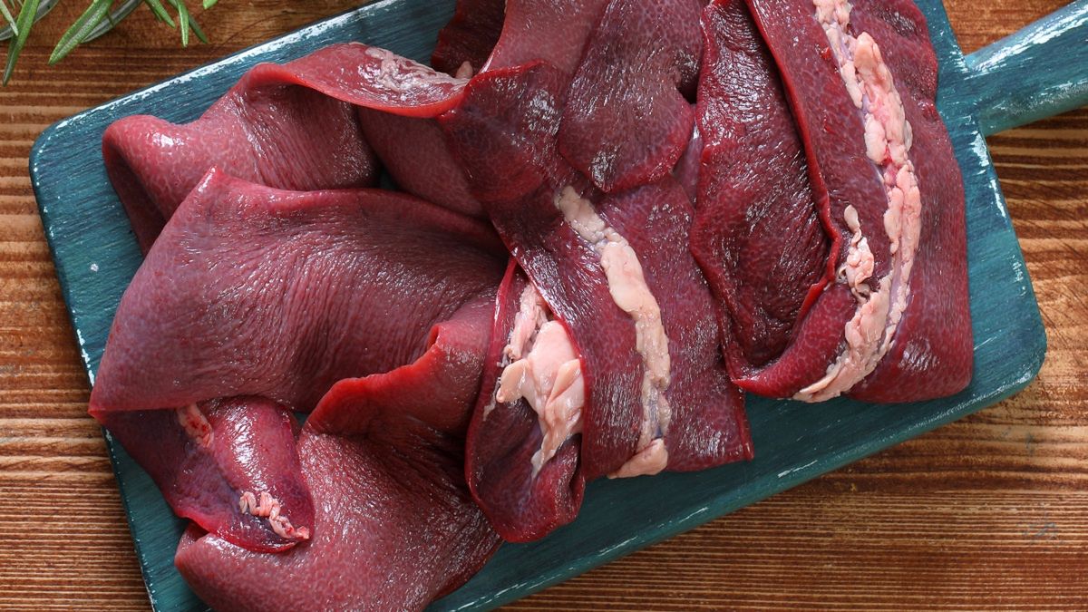 Surowa śledziona wołowa