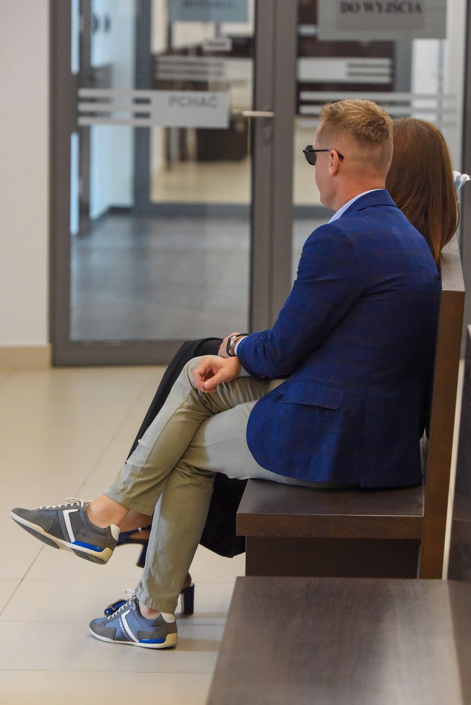 Marcin Mroczek i Marlena Muranowicz w sądzie