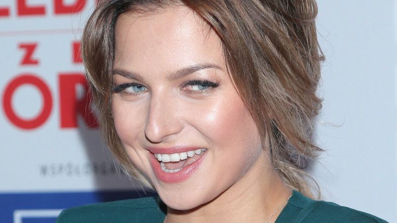 Anna Lewandowska pozuje z Laurą