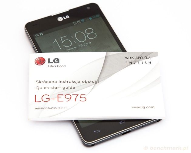 LG Swift G ze skróconą instrukcją obsługi