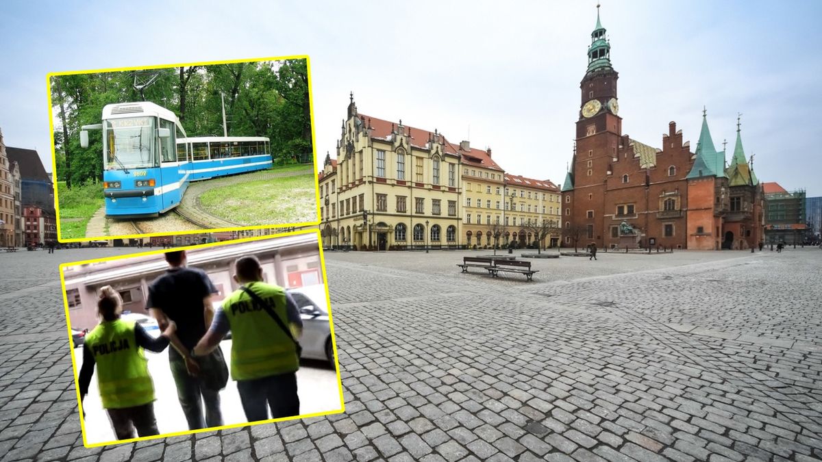 Tylko zwrócił im uwagę. Bestialski atak w tramwaju we Wrocławiu