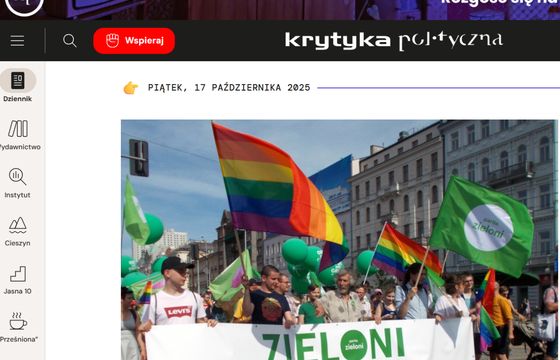 Nowa odsłona "Krytyki Politycznej" w internecie