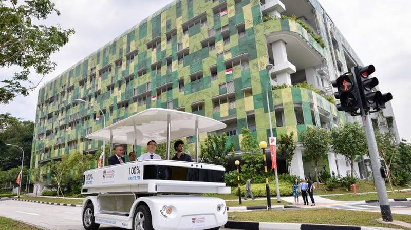 Singapur testuje taksówki bez kierowców 1