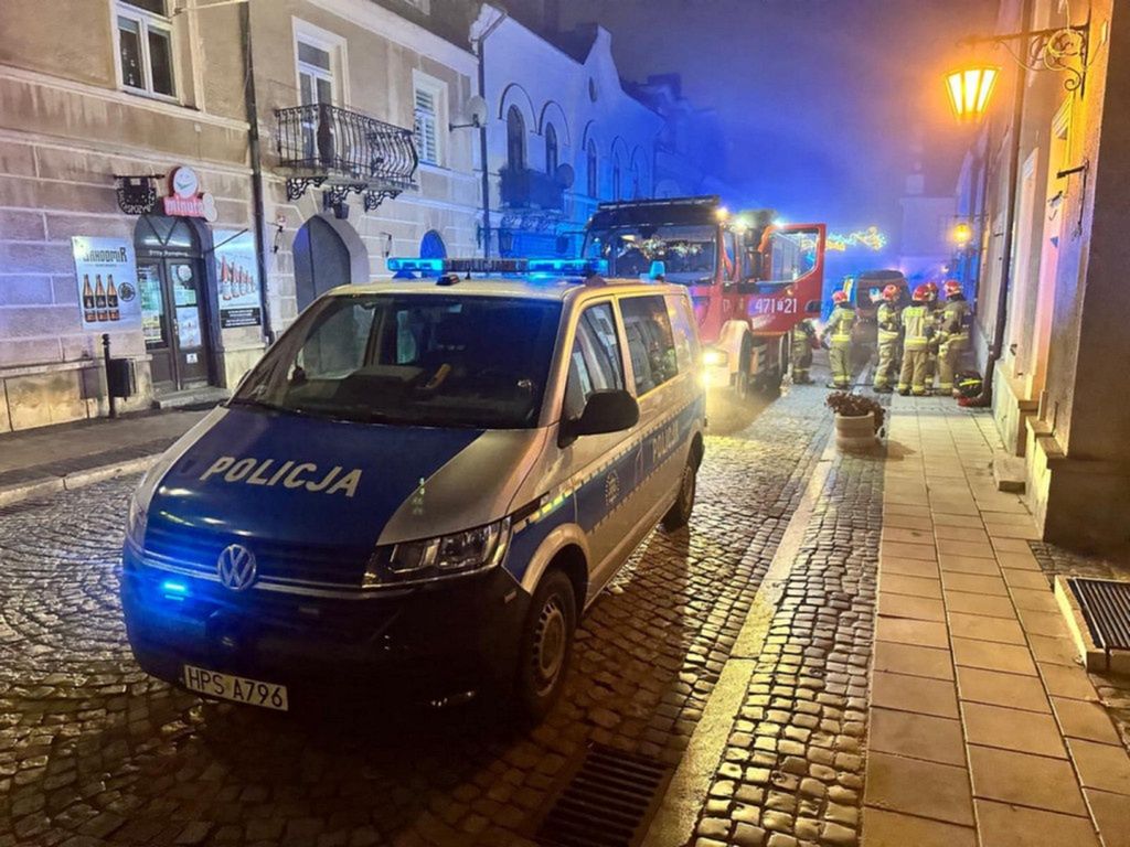 Tragiczny pożar w Sandomierzu. Nie żyją dwie osoby