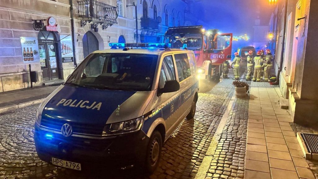 Pożar w Sandomierzu