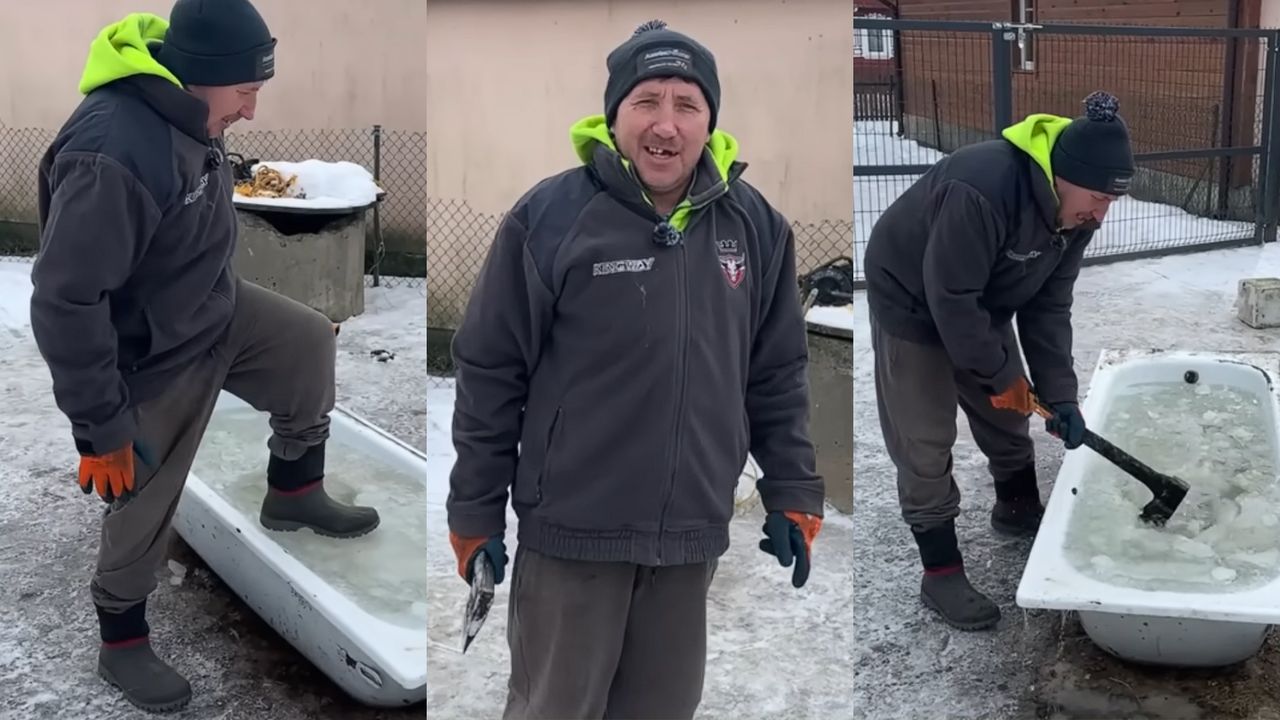 Andrzej z Plutycz pokazał, jaką wodę daje krowom. W sieci OBURZENIE. "Szkoda zwierząt"