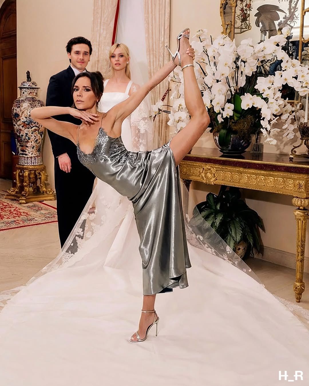 Mem z Victorią Beckham