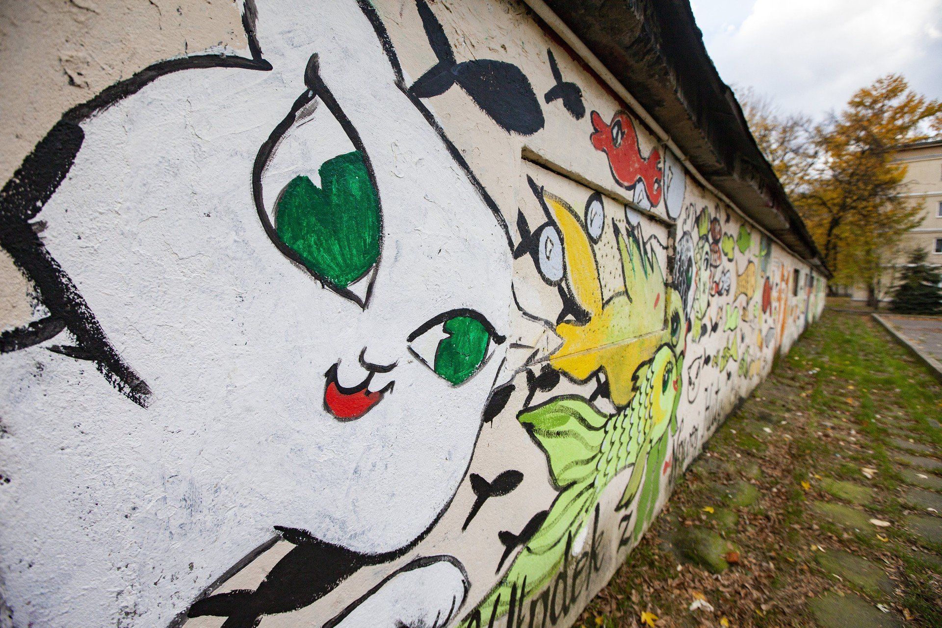 Murale w Nowej Hucie