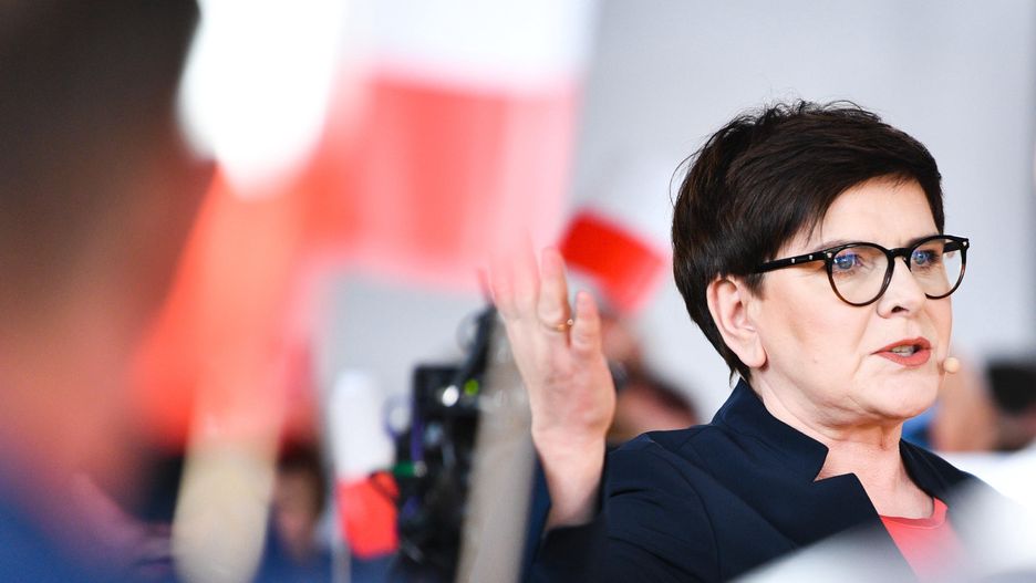 Beata Szydło, była premier, obecnie europarlamentarzystka 
