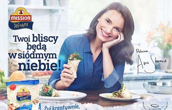 Anna Starmach w „anielskiej kuchni” promuje Mission Wraps (wideo)