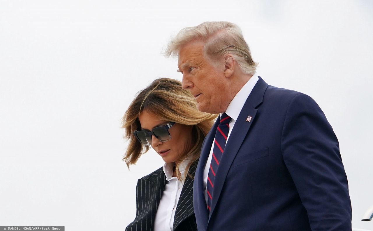 Koronawirus. USA. Melania oraz Donald Trump są zakażeni koroanwirusem