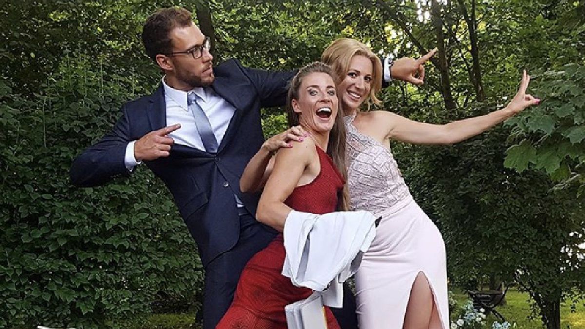 Jerzy Janowicz i Marta Domachowska