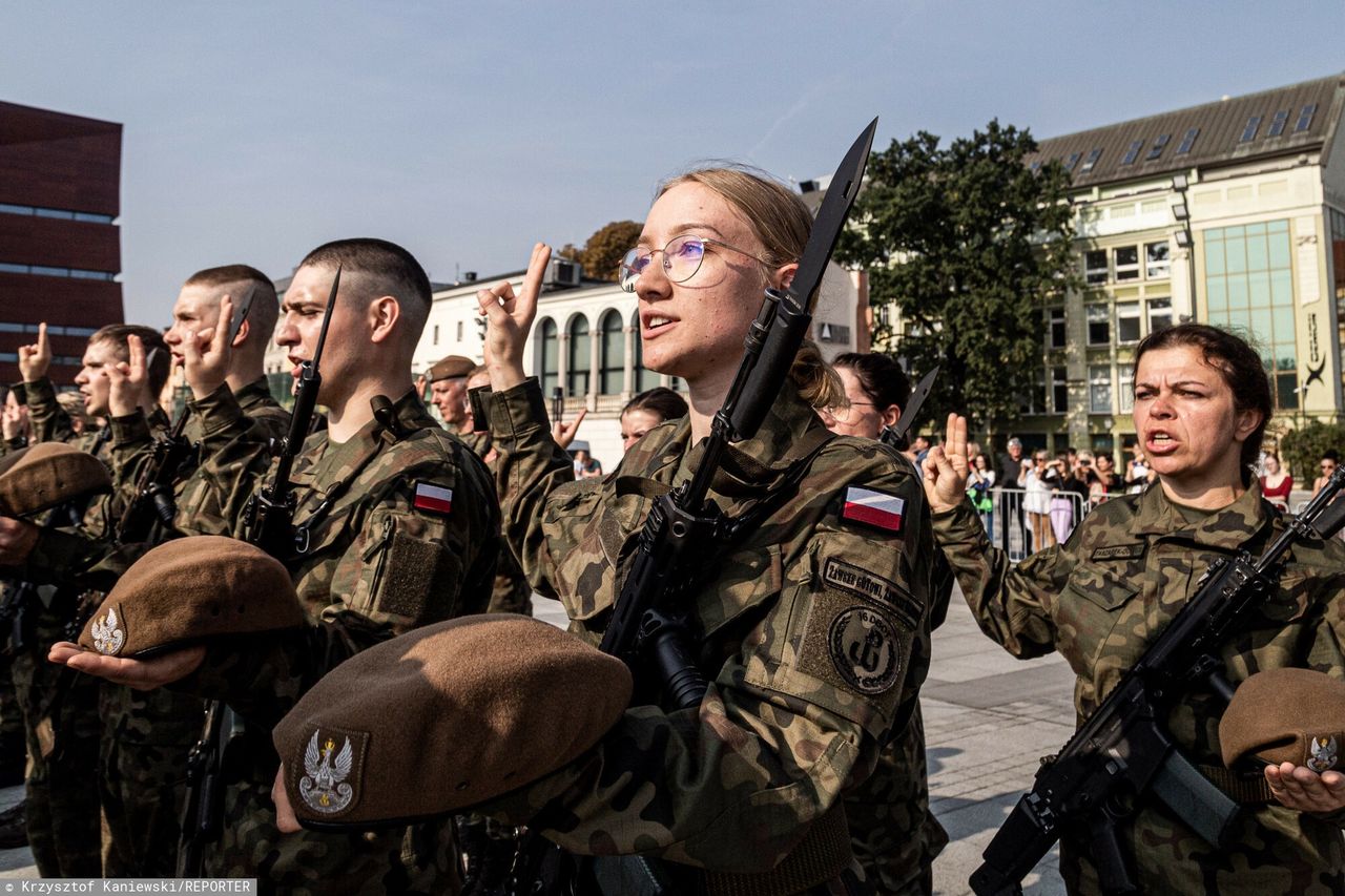 Przysięga wojsk WOT we Wrocławiu 