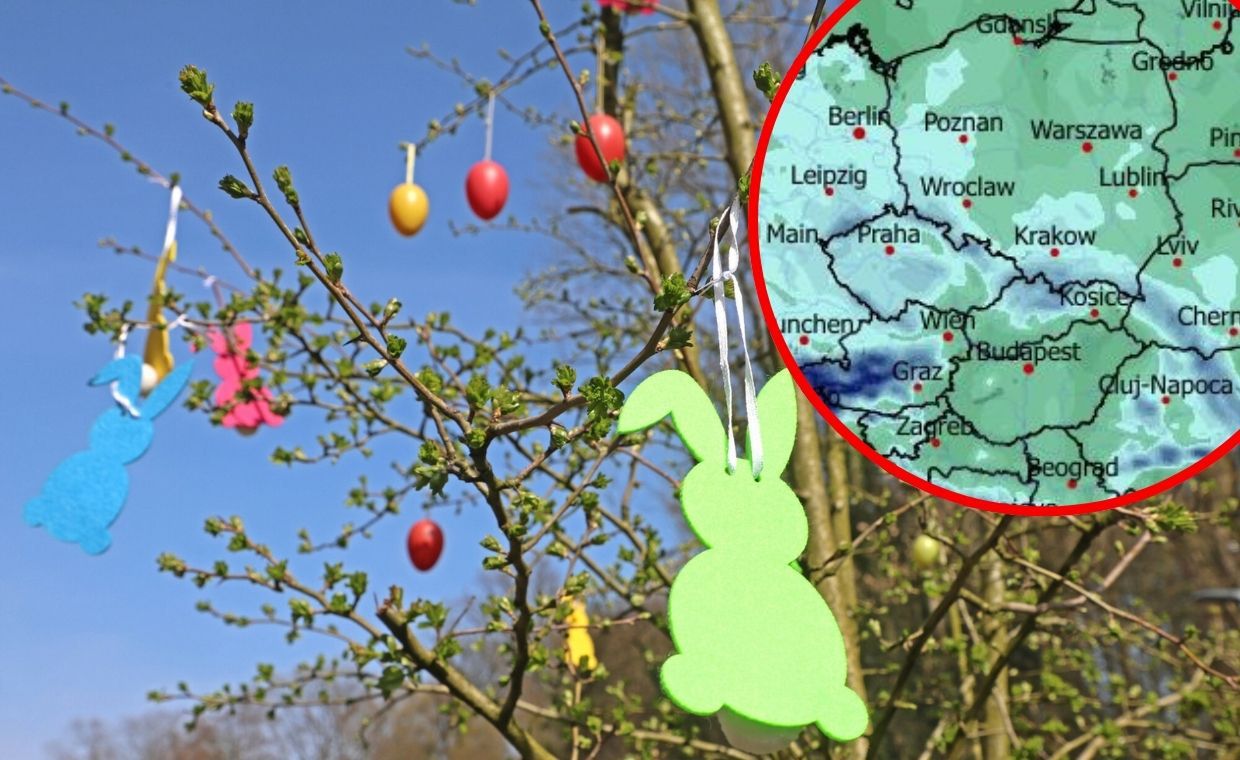 Wielkanoc chłodna i mokra. IMGW: deszcz i śnieg w prognozie