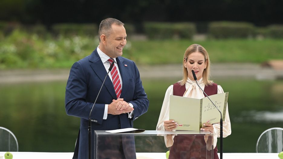 Narodowe Czytanie. Tym fragmentem Nawrocka rozbawiła publiczność
