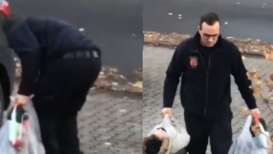 Żona aż chwyciła za telefon. Tak wracał z zakupów