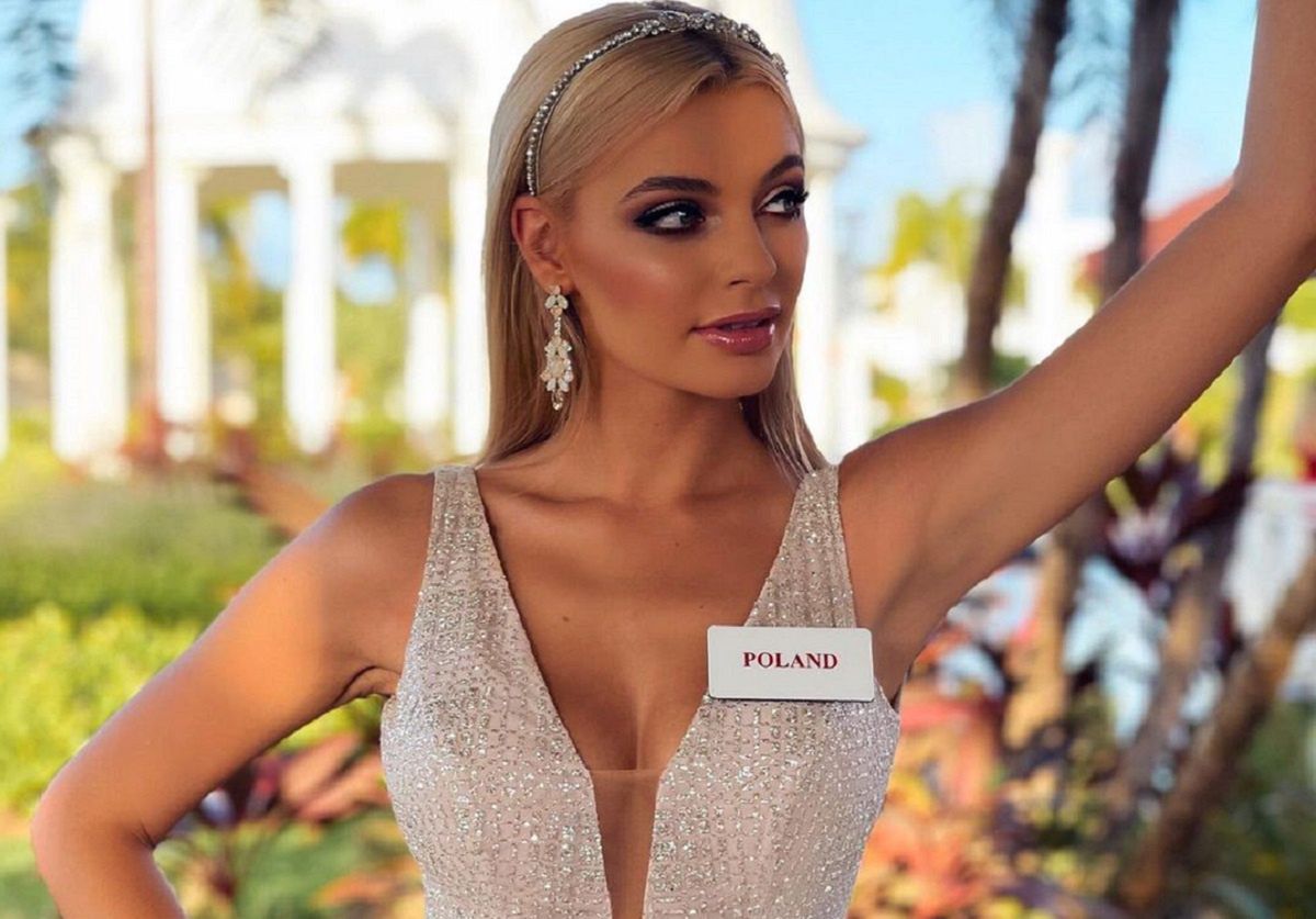 Karolina Bielawska w finale Miss World 