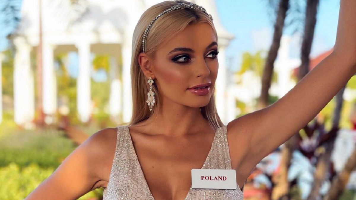 Karolina Bielawska w finale Miss World 