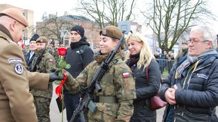 Myszków: Uroczysta przysięga nowych żołnierzy 13. ŚBOT