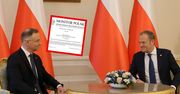 Tusk zgodził się na niekonstytucyjne działanie Dudy? Jest podpis