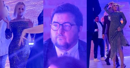 Małgorzata Foremniak wywija na parkiecie z KOLEGĄ. Jej partner wszystko obserwował z boku... (ZDJĘCIA)