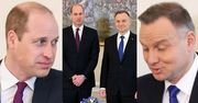 Książę William spotkał się z Andrzejem Dudą. Widać, że złapali "flow"? (ZDJĘCIA)