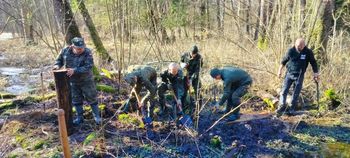Żołnierze działają jak bobry. Na ratunek w Puszczy Białowieskiej